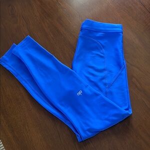 ALO Yoga Blue Leggings